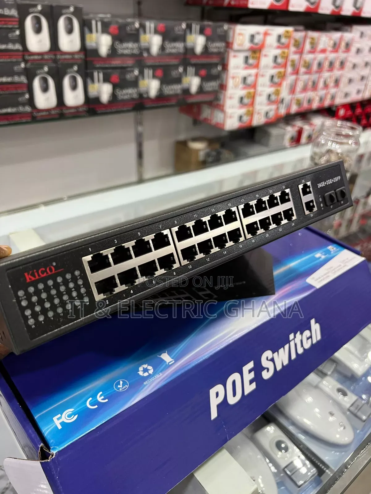 Kico 24 Port Gigabit Poe Switch