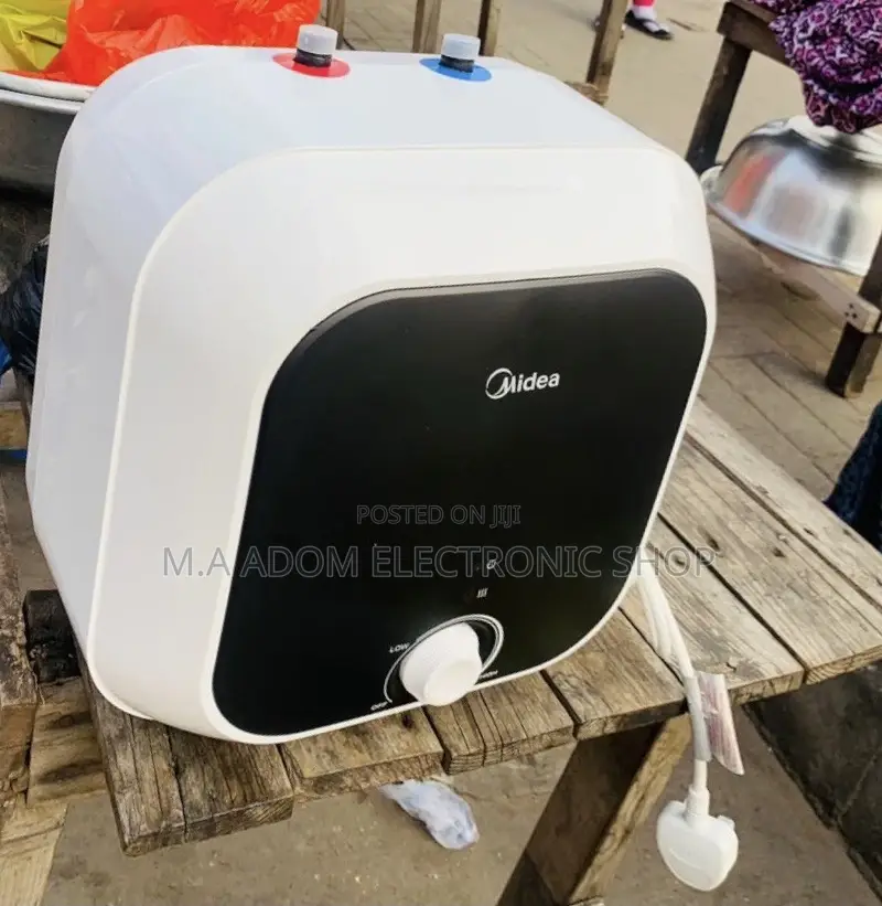 Sealed in Box Midea 15ltr Water Heater.