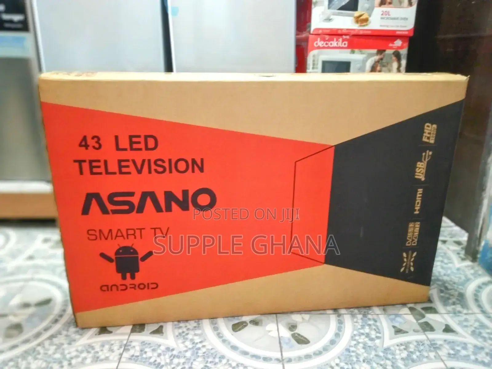 43 LED Television Asano Smart Android Television Correct New