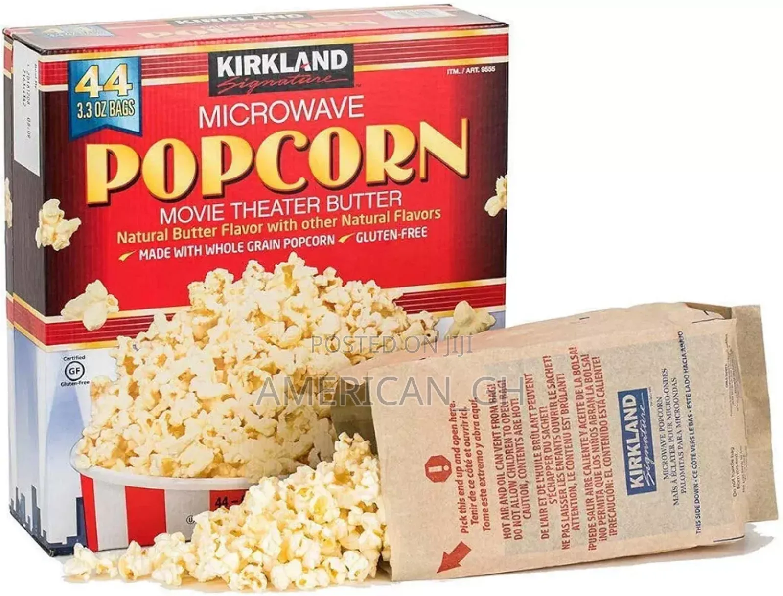 Kirkland Signature Microwave Popcorn Butter Flavored