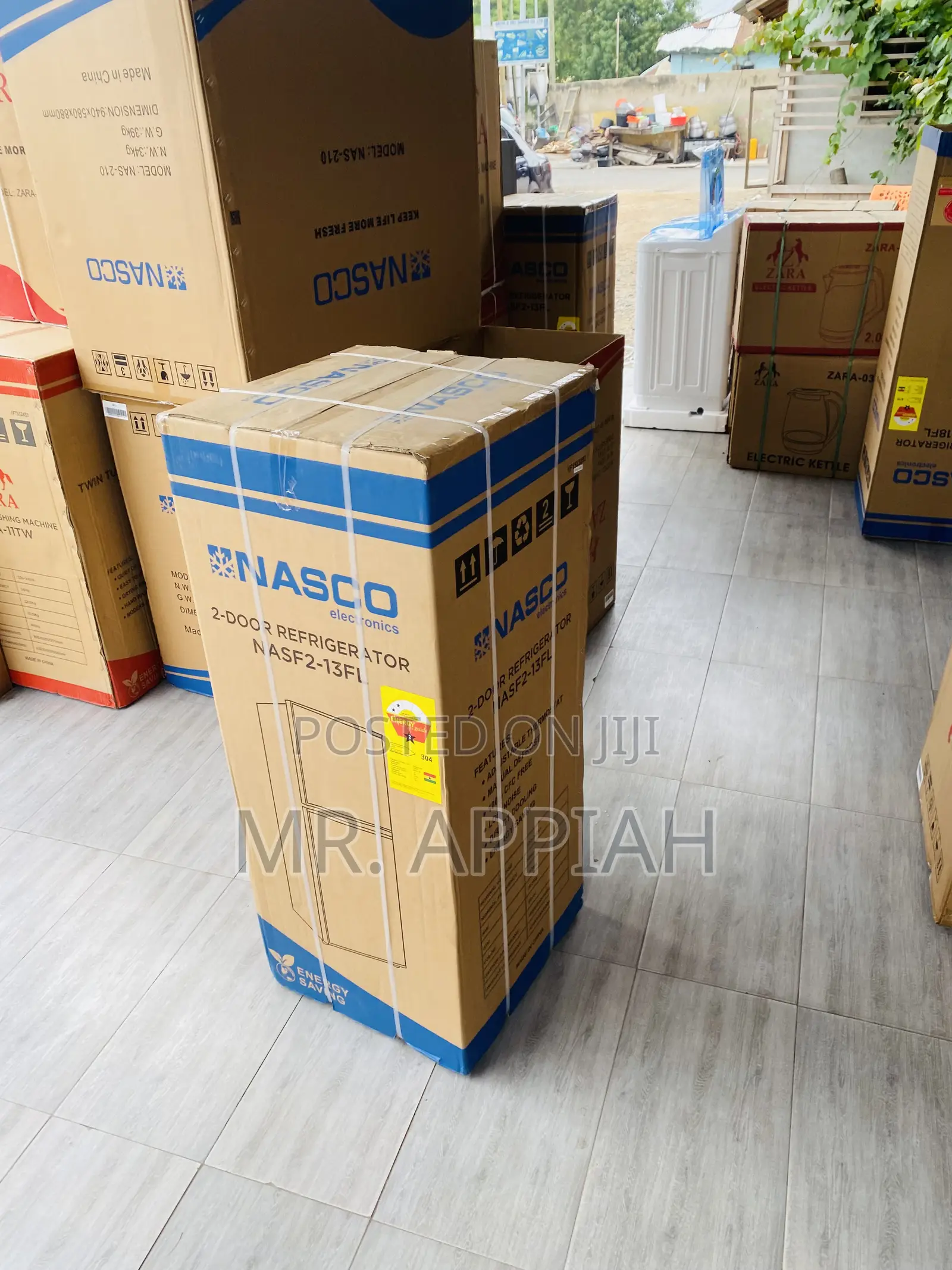 Uniquely Designed Nasco Nasf2-13 Fl, 112l 2 Door Fridge.