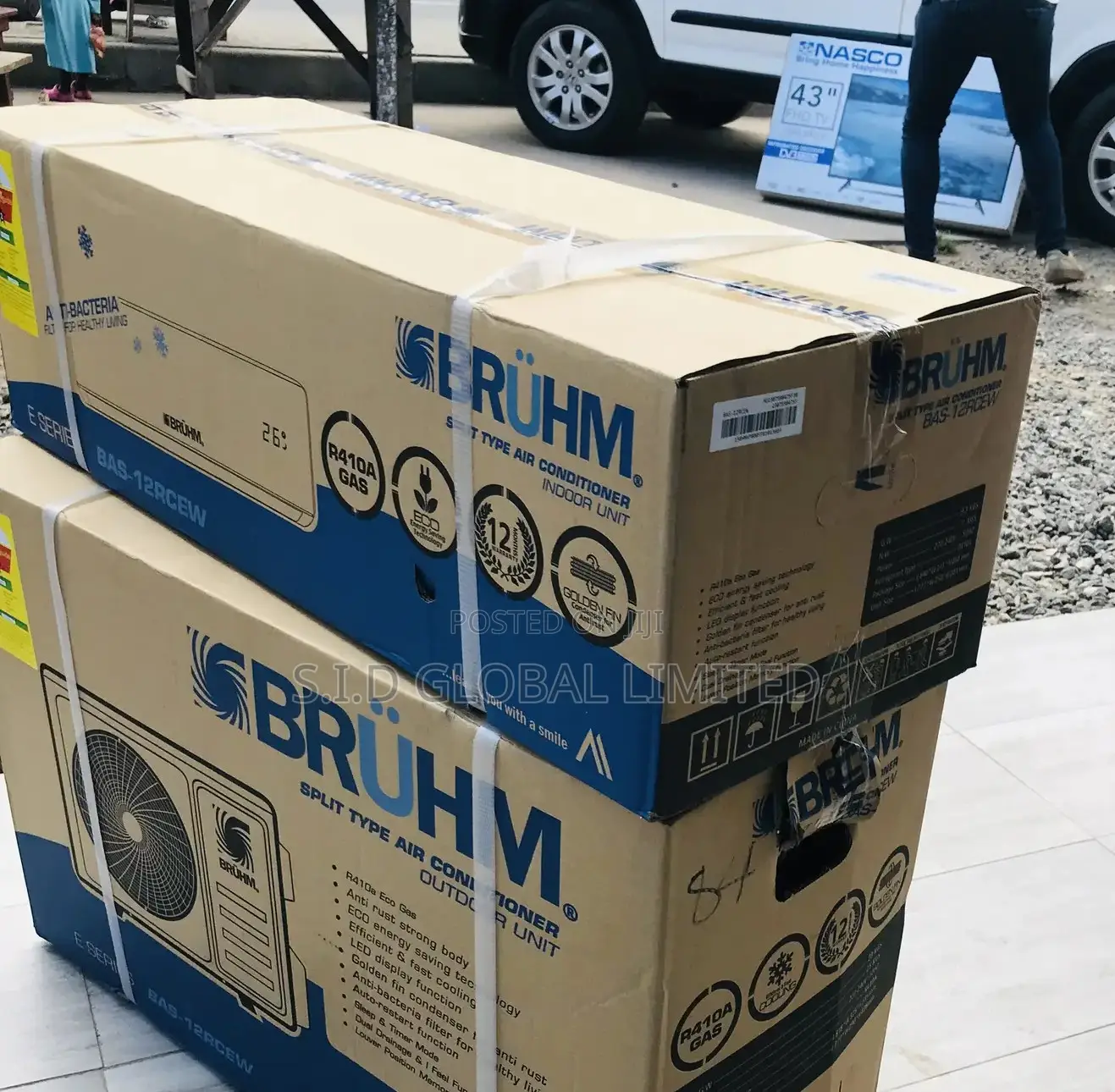Adorable Bruhm 2hp Split Ac BAS-18RCEW
