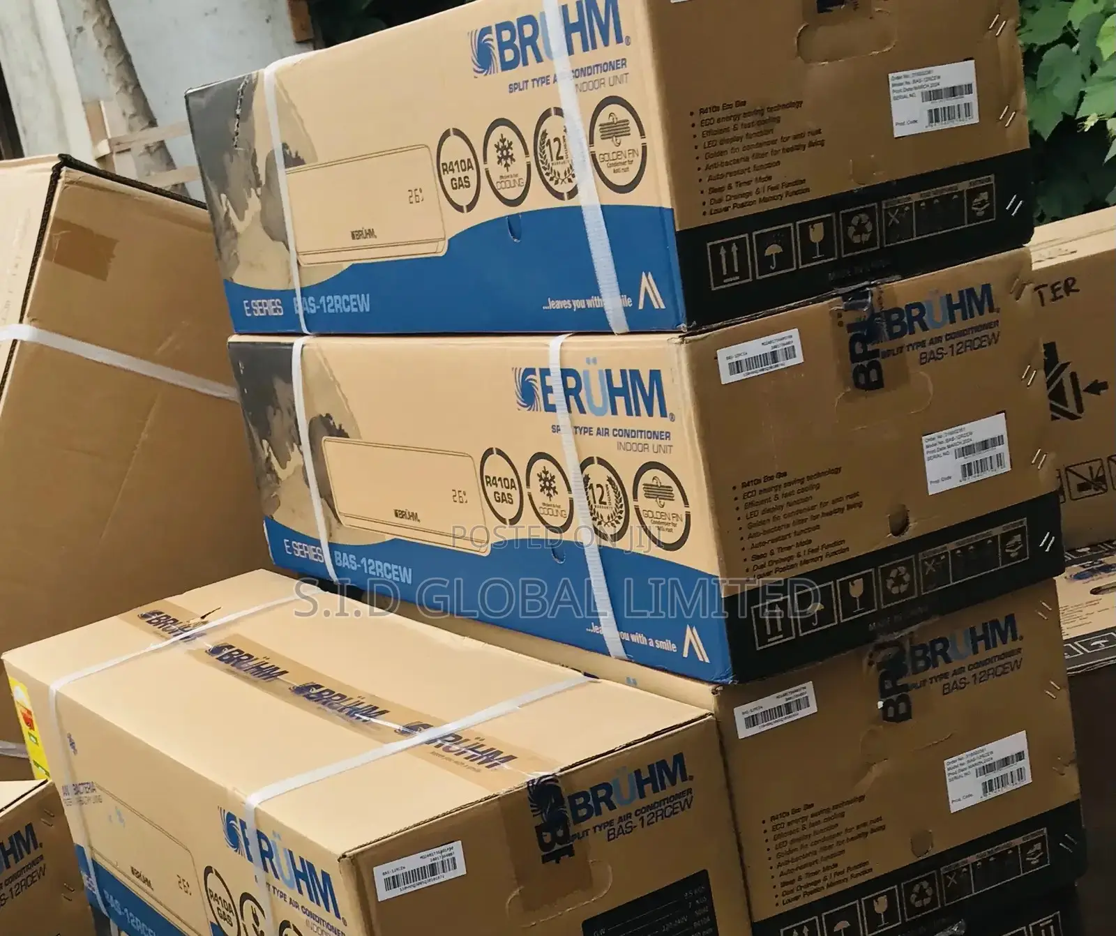 Awesome Bruhm 2hp Split Ac BAS-18RCEW