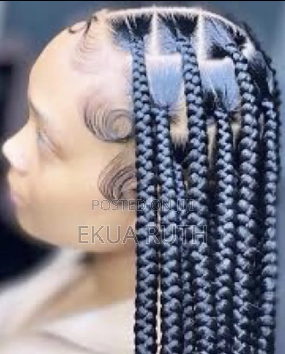 Knotless Braid Rasta Home Service