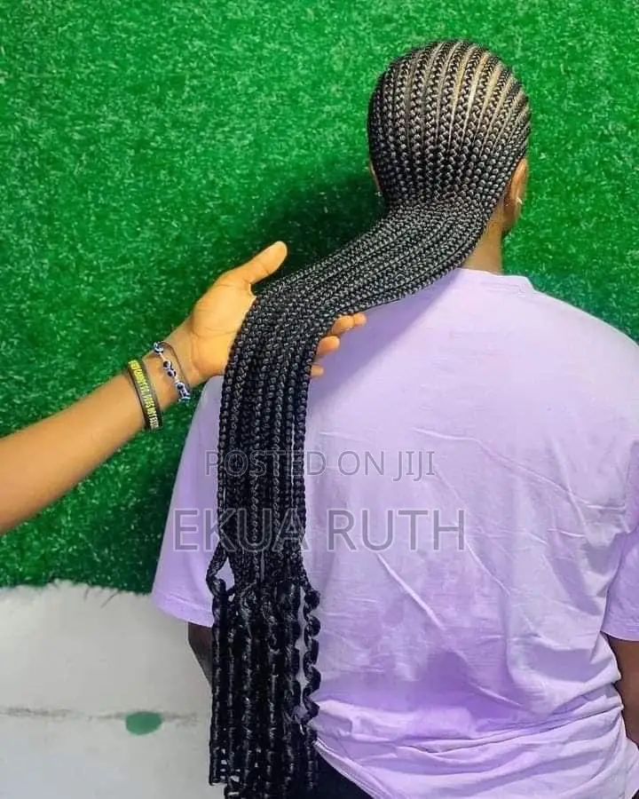 Cornrow Hairstyle Home Service