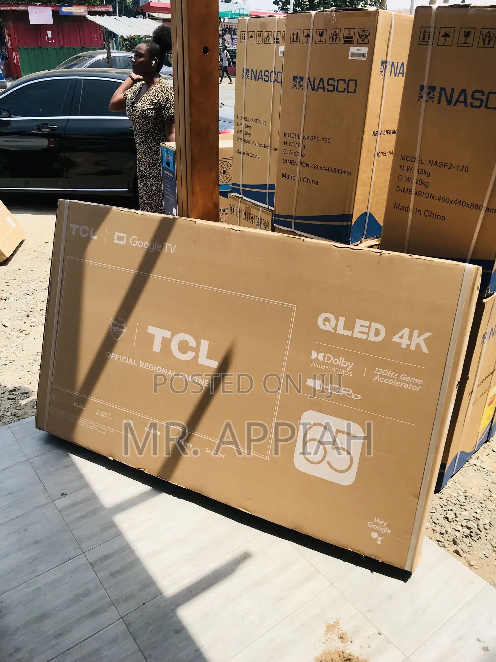 Android TCL Smart Qled Television(65C645)65 Inch