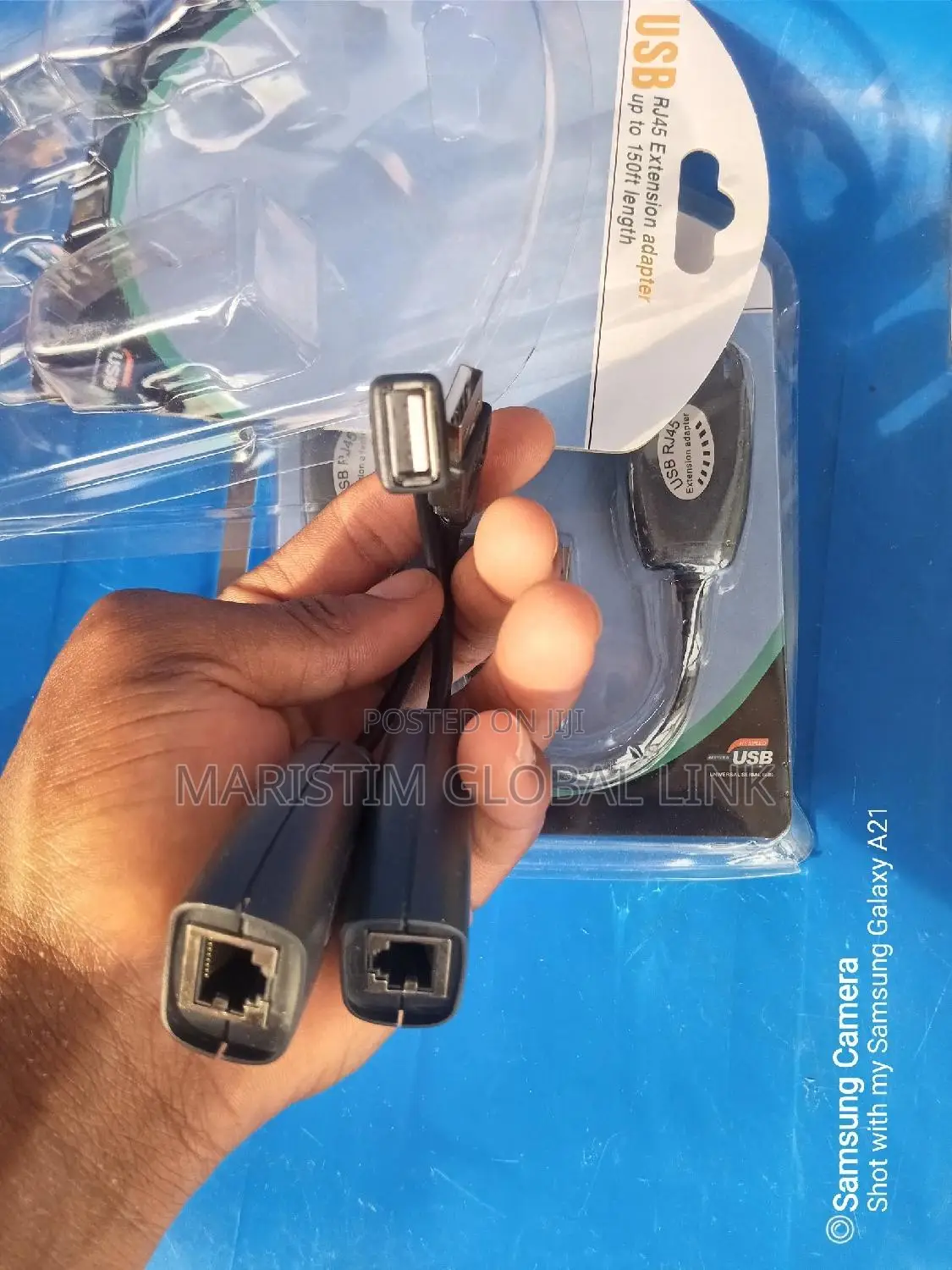 Usb to Rj45 Extension Adapter Upto 150ft Length