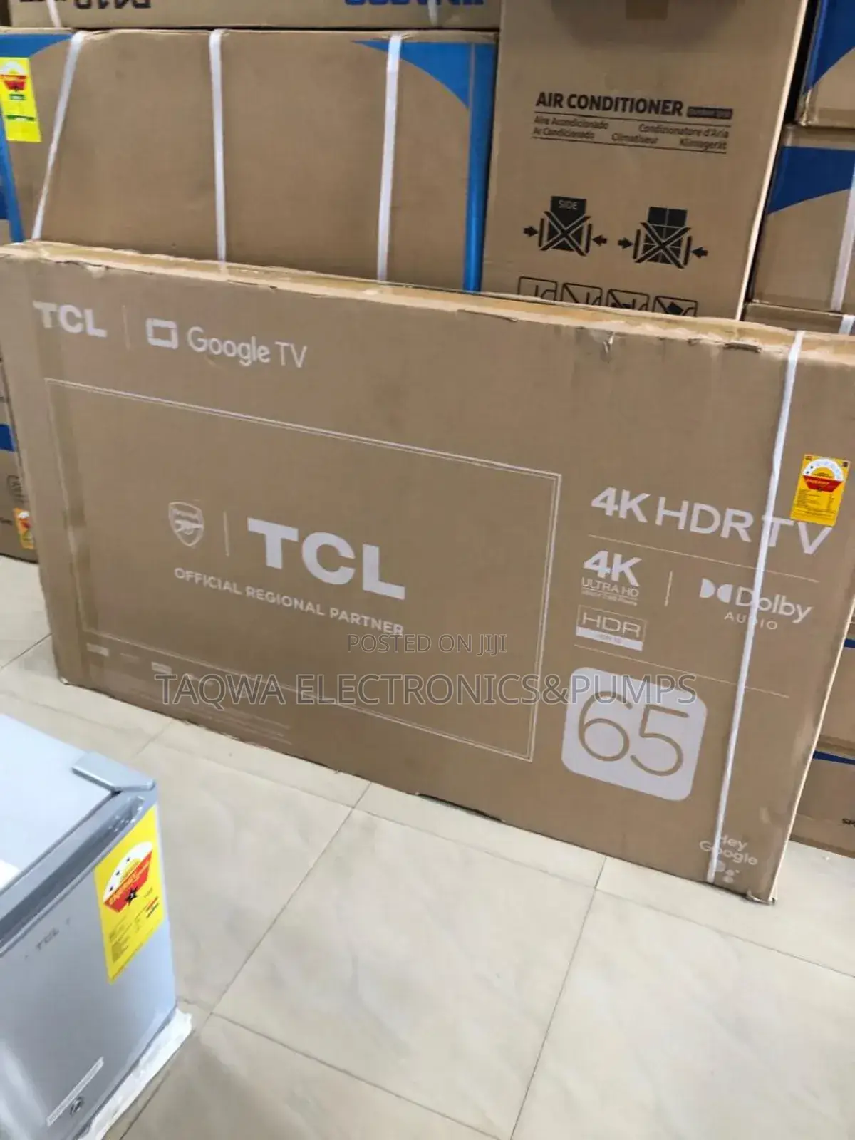 TCL Immaculately 65inch Smart HDR-Google Tv