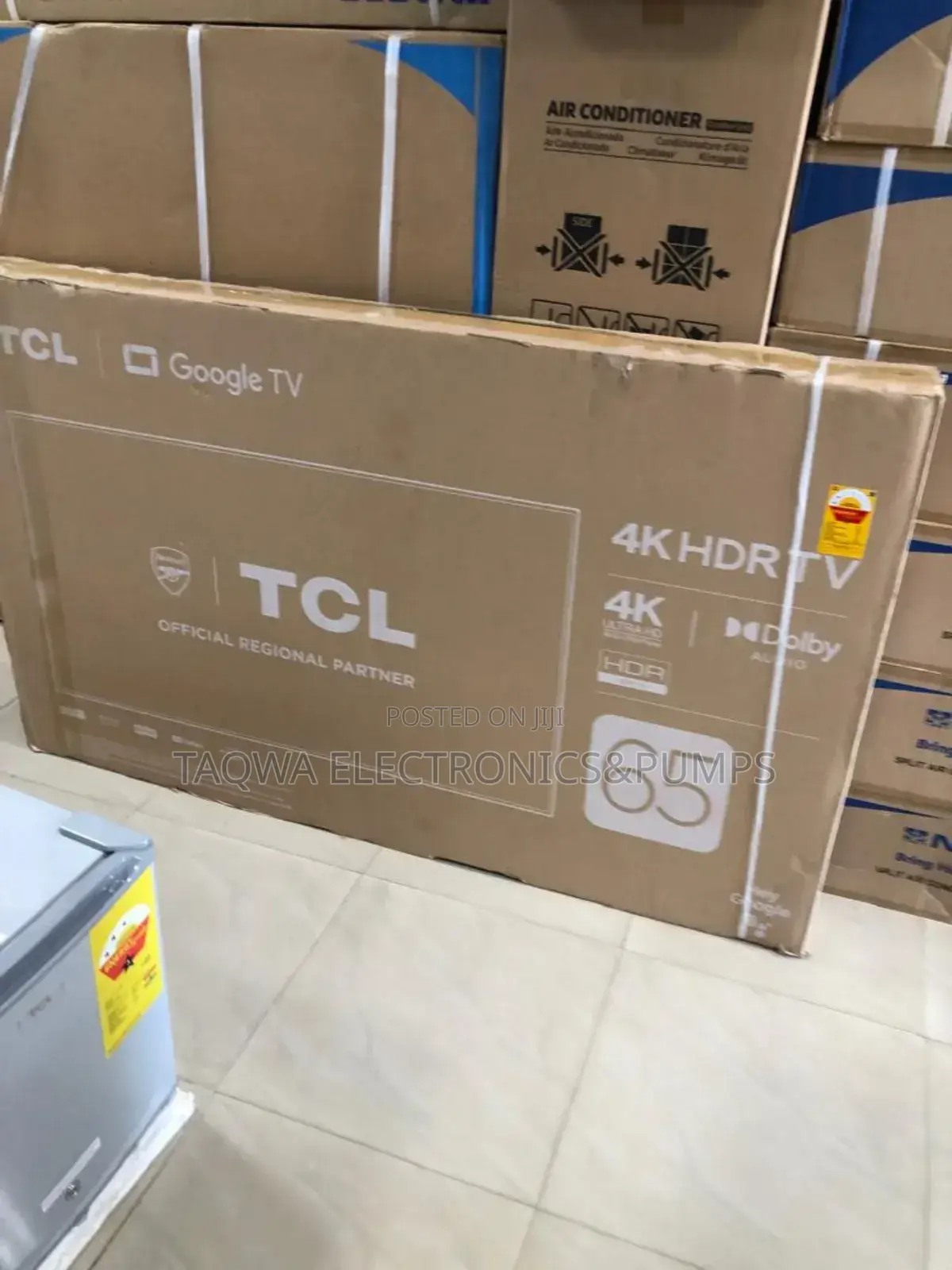 TCL Immaculately 65inch Smart HDR-Google Tv
