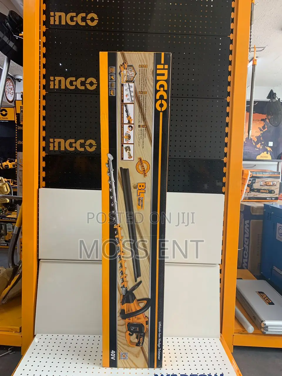Ingco Hedge Trimmer 40v With 2 Batteries - Chtli400282