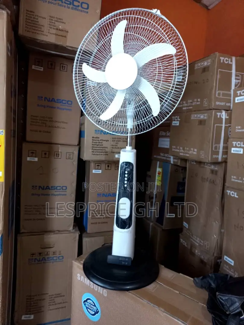 18” Rechargeable Standing Fan.Enjoy When No Light