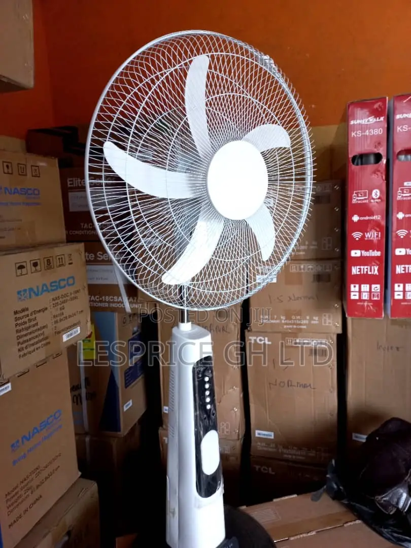 First Choice ~Rechargeable 18” Standing Fan