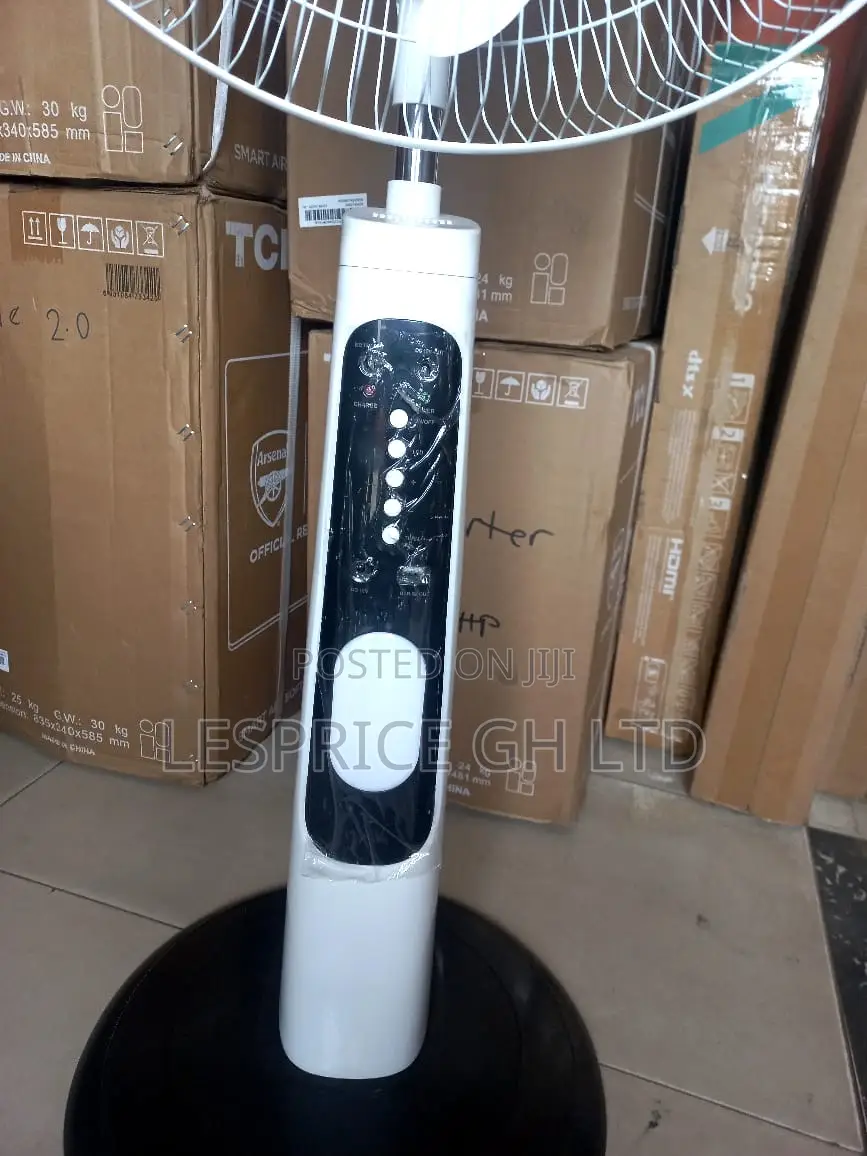 Quality ~Rechargeable 18” Standing Fan