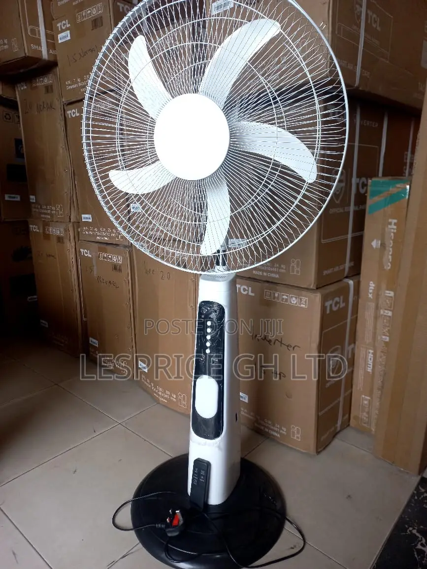 Modern~Rechargeable 18”Fan