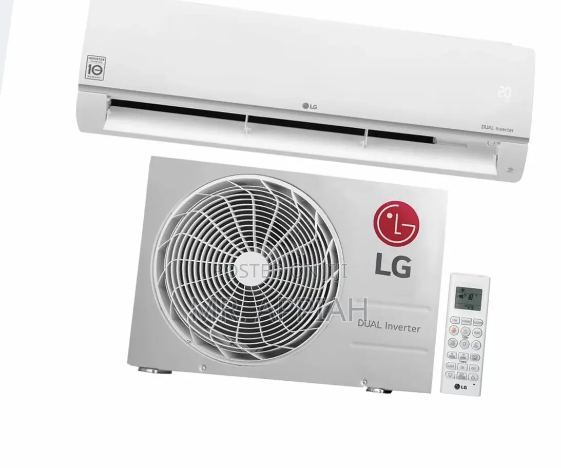 Sleek Designed 2.5hp Inverter LG Split Type Ac(White).