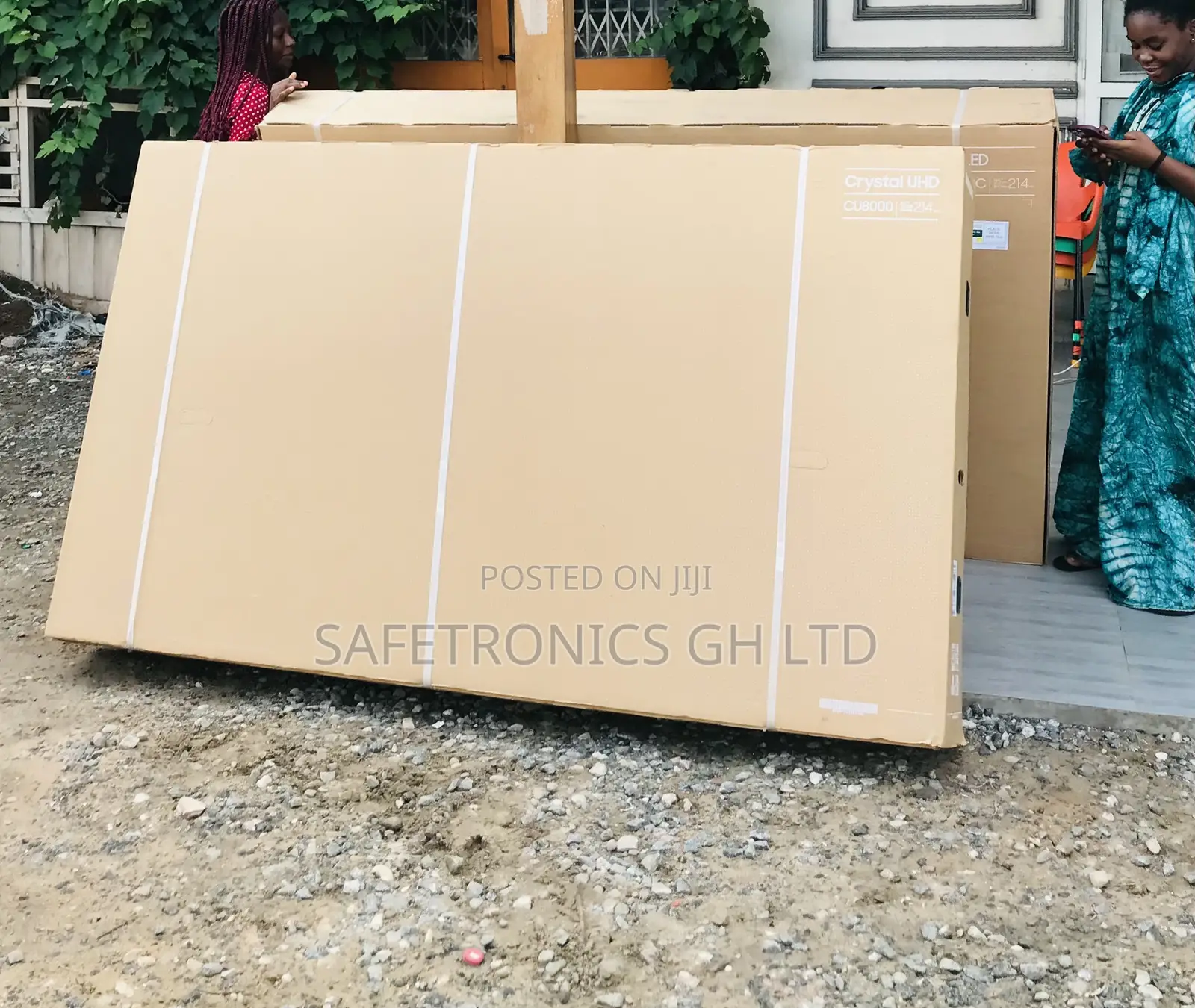 85 Inch (Black) Led Authentic AU71 Smart Samsung Tv 