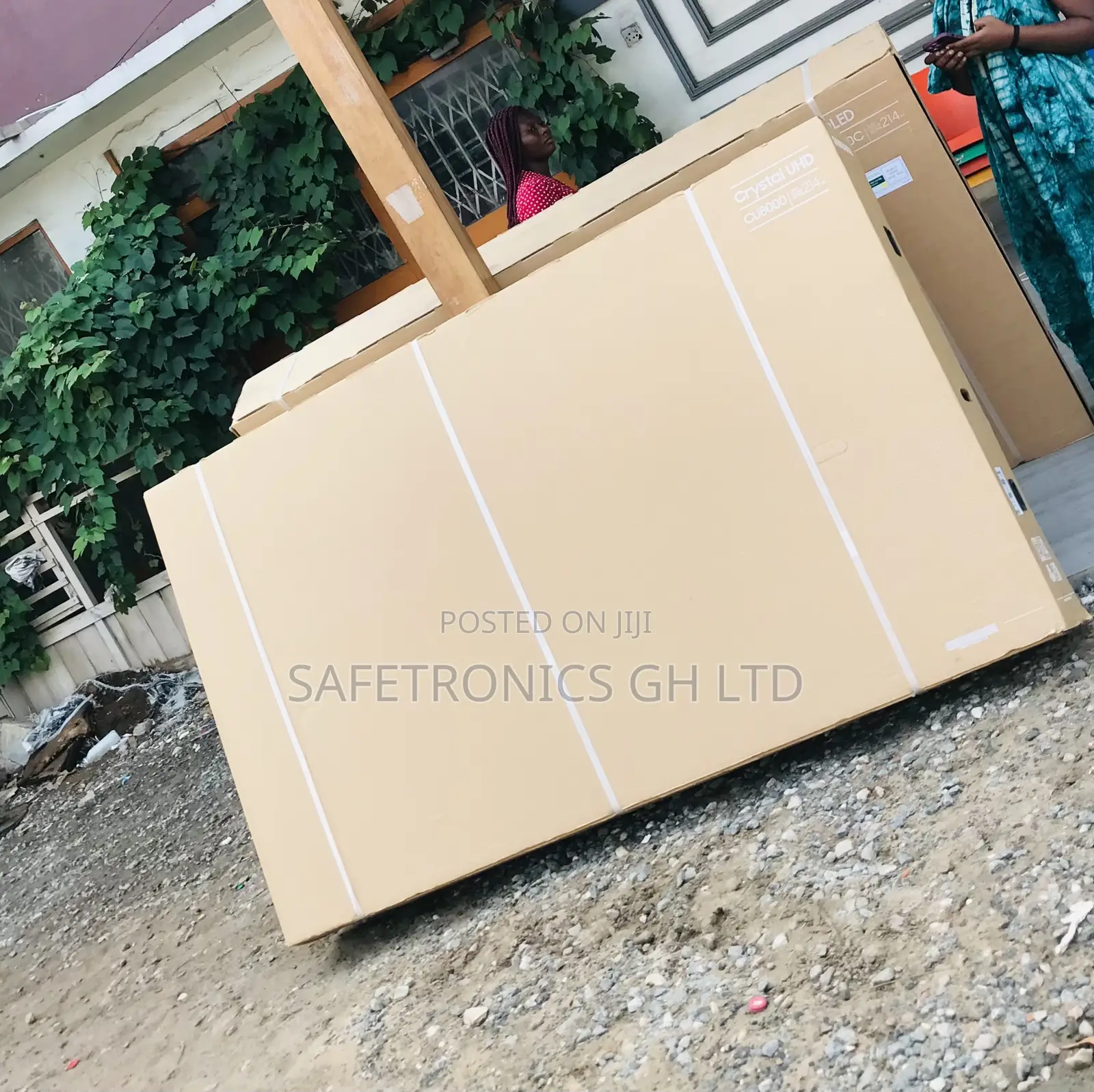 85 Inch (Black) Led Authentic AU71 Smart Samsung Tv 