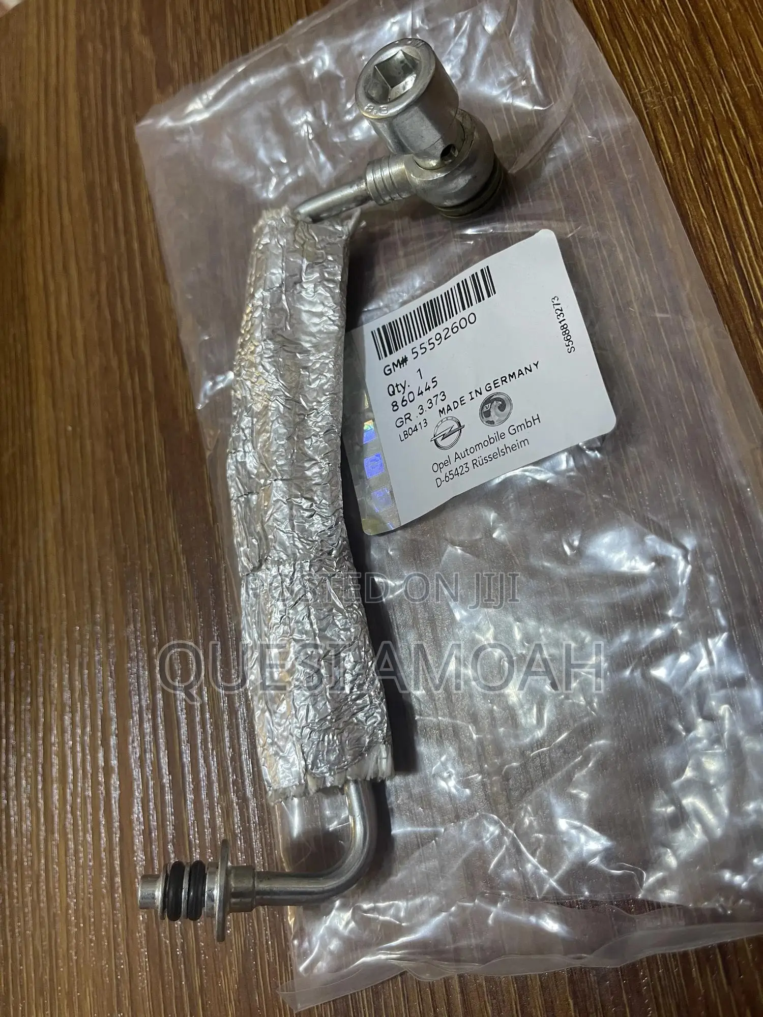 Chevrolet Cruze Turbo Oil Feed Pipe Tube