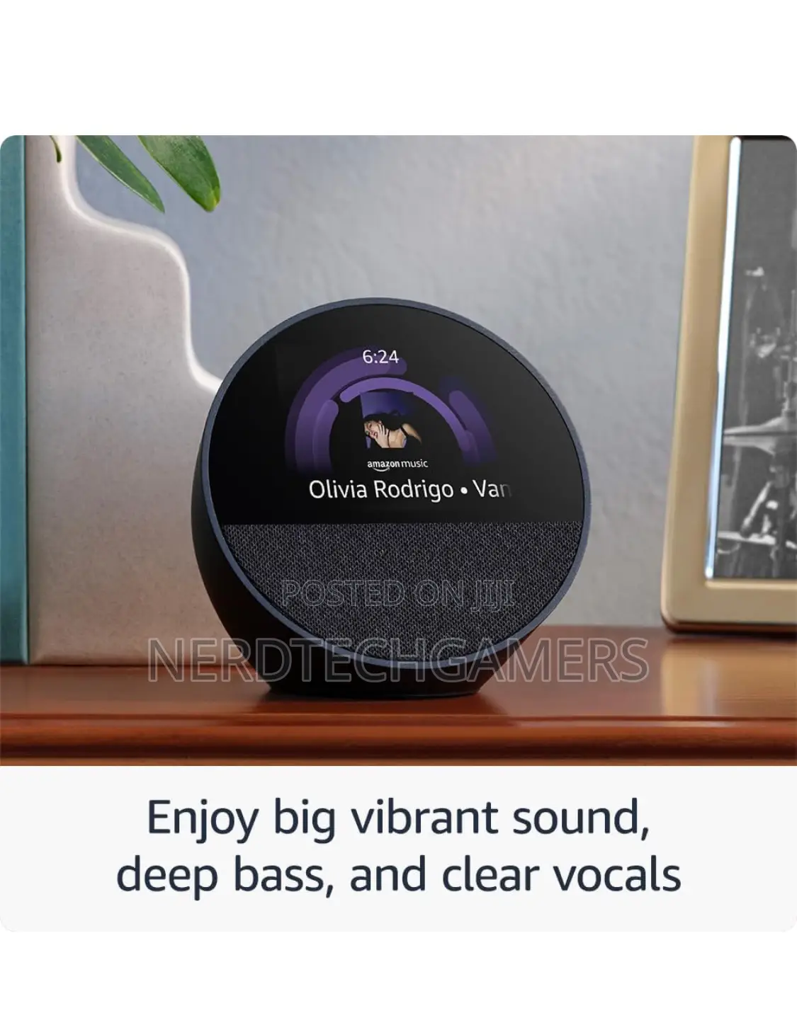 All-New Amazon Echo Spot 2024 Release, Ocean Blue