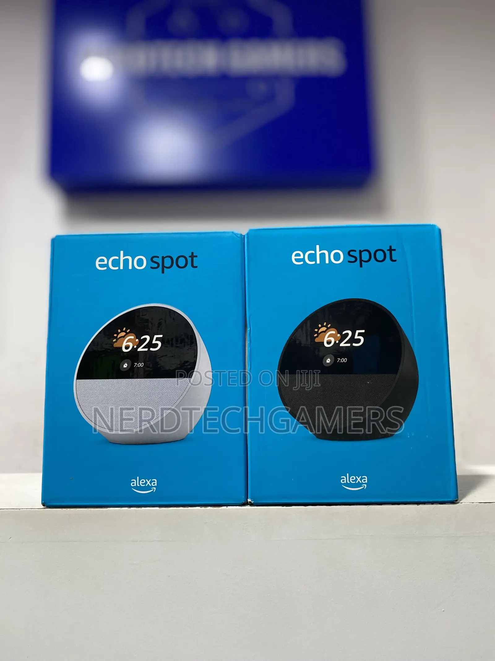 All-New Amazon Echo Spot 2024 Release, Ocean Blue