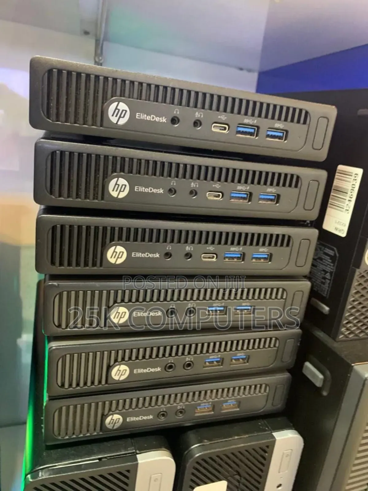 Desktop Computer HP EliteDesk 800 G3 8GB Intel Core i5 SSD 250GB