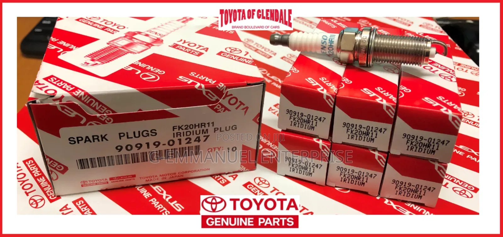 Lexus Rx 330 2013-16 Spark Plugs Original Japan.