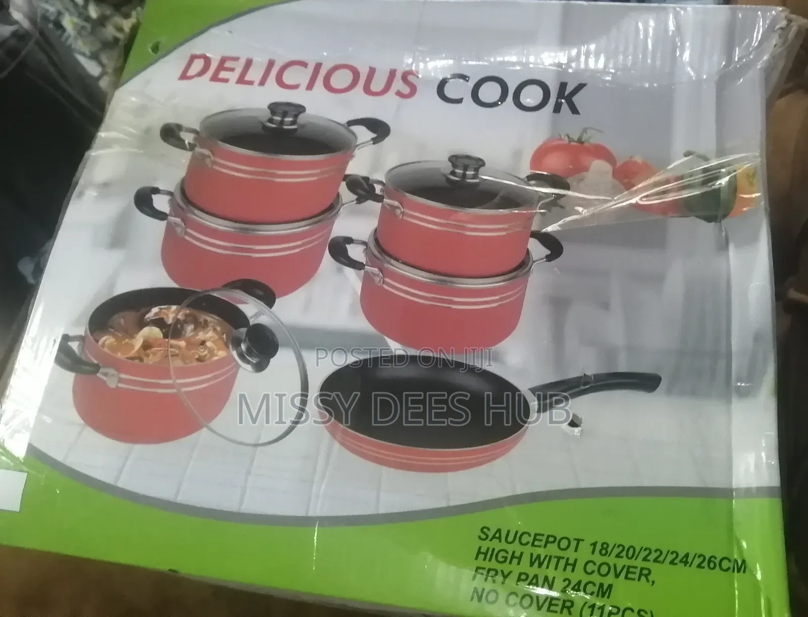 6pcs Non-Stick Cookware Set From Delicious Cook