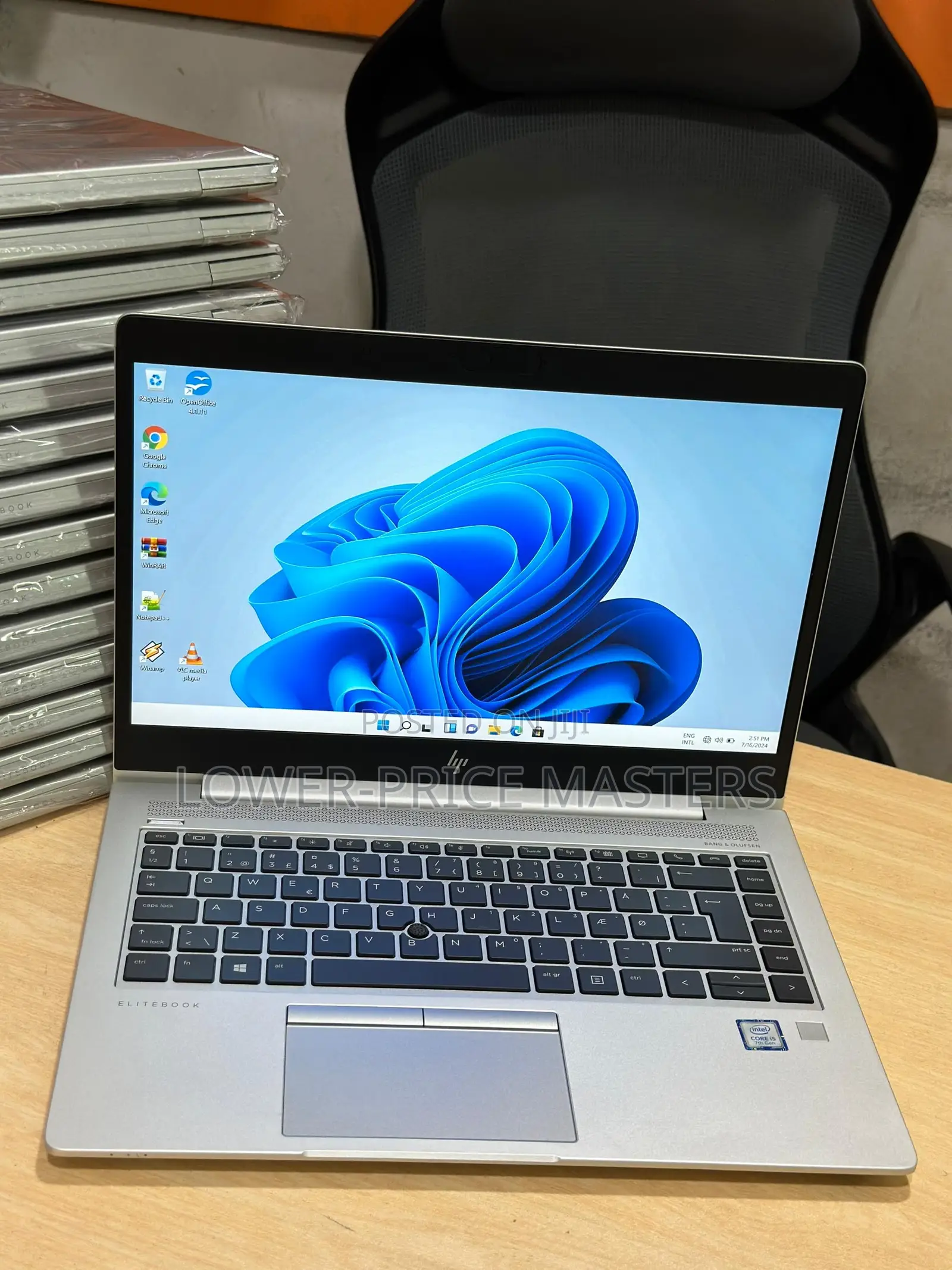 New Laptop HP EliteBook 840 G5 8GB Intel Core I5 SSD 256GB