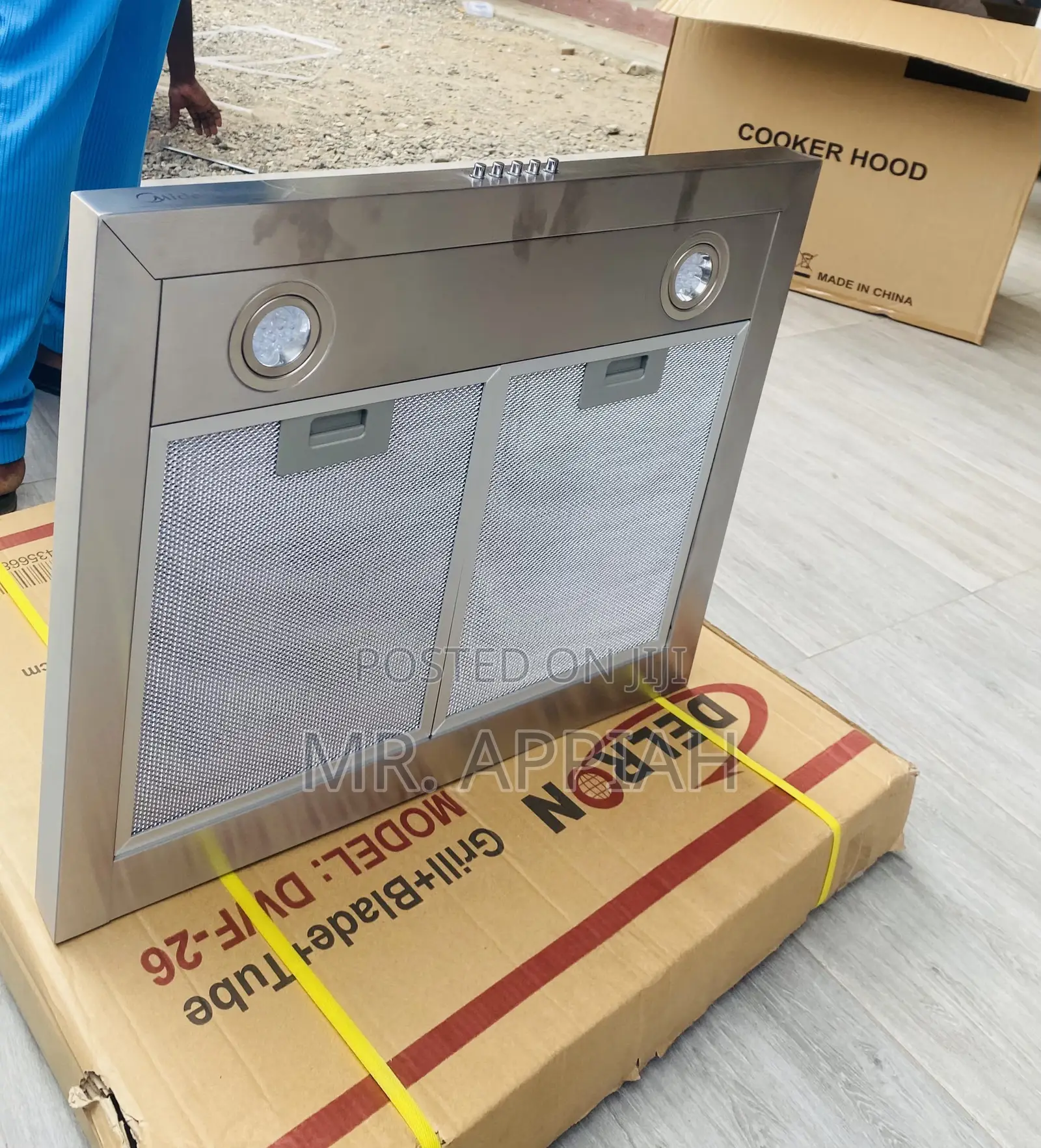 Buy Reliable Midea T-Shape Electric Cooker Hood(60m21)Gray