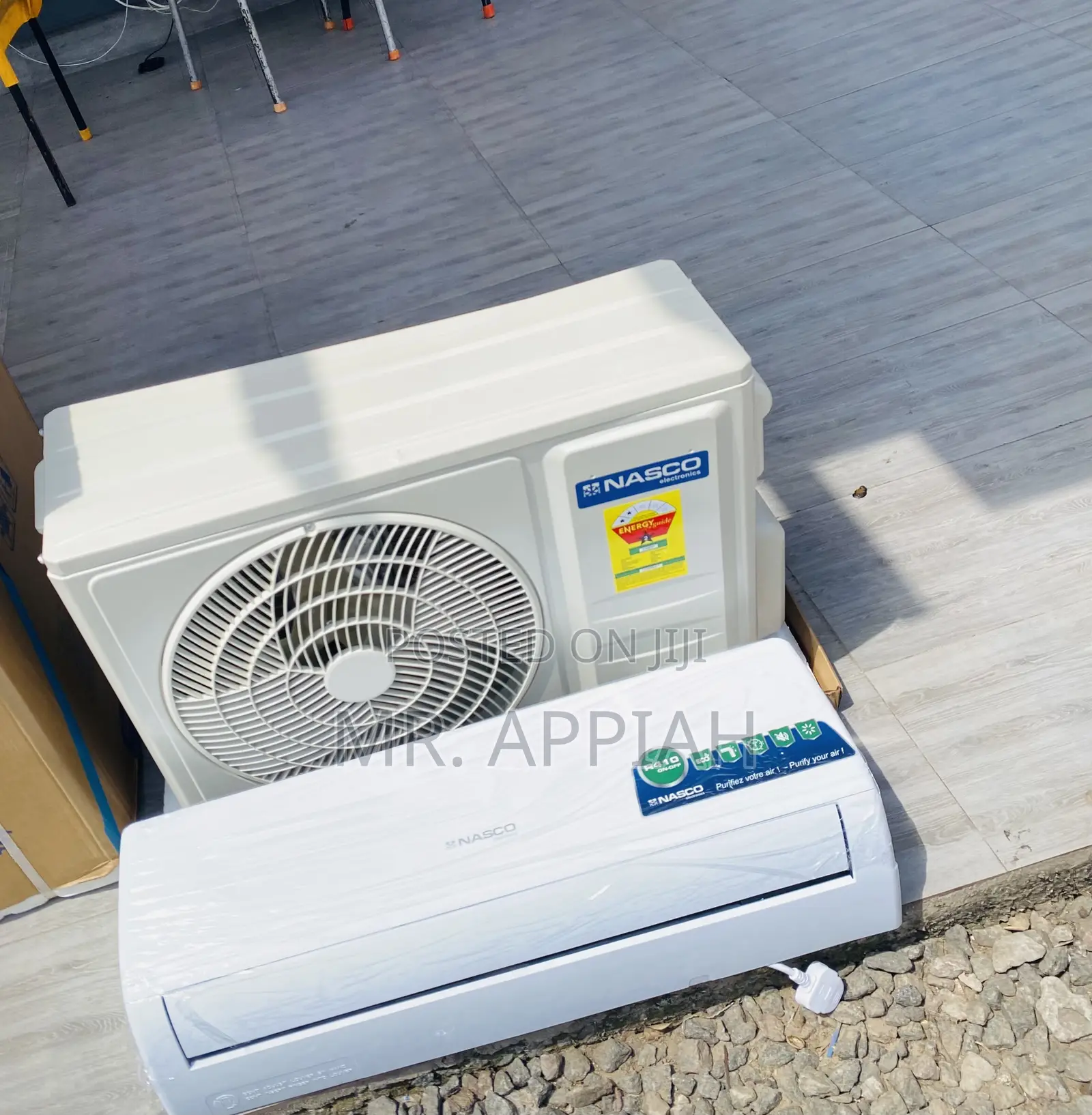 Uniquely Designed 2.0hp Nasco R410 Gas Split Electric Ac.