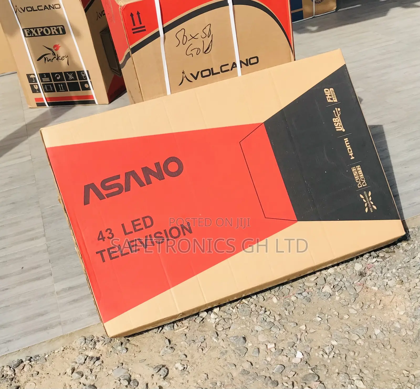 Original (Black) Digital Asano Satellite 42 Inch Led Tv