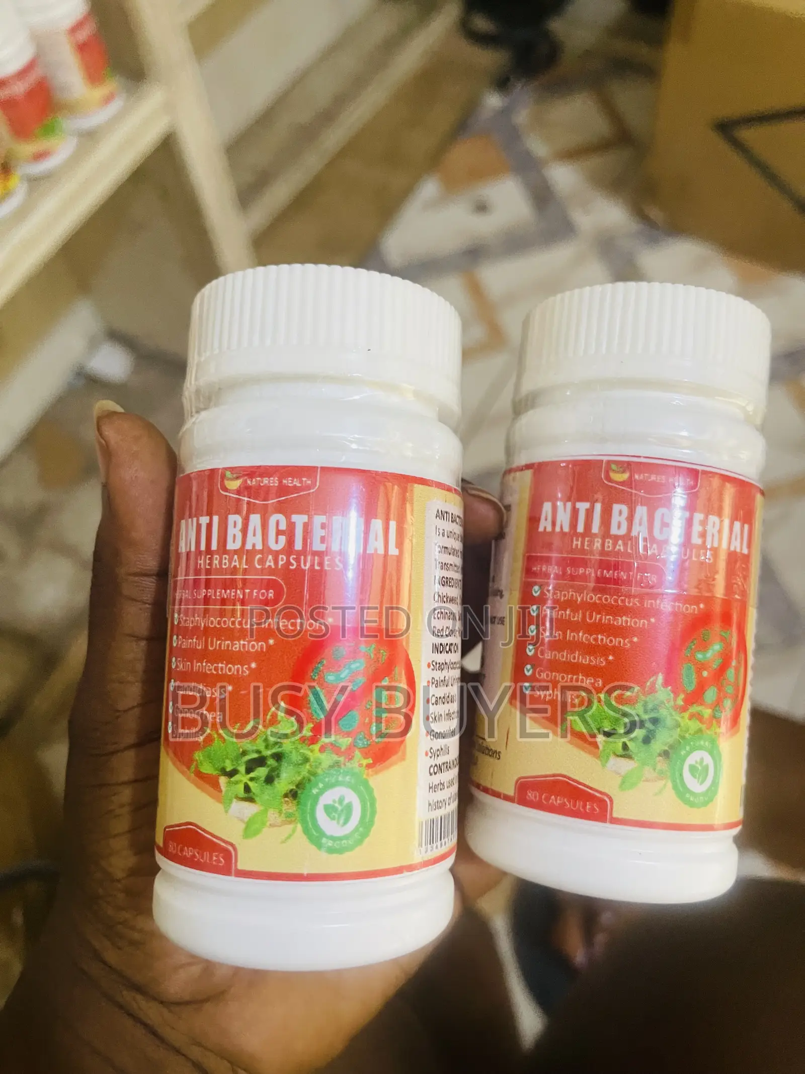 Anti Bacterial Capsules