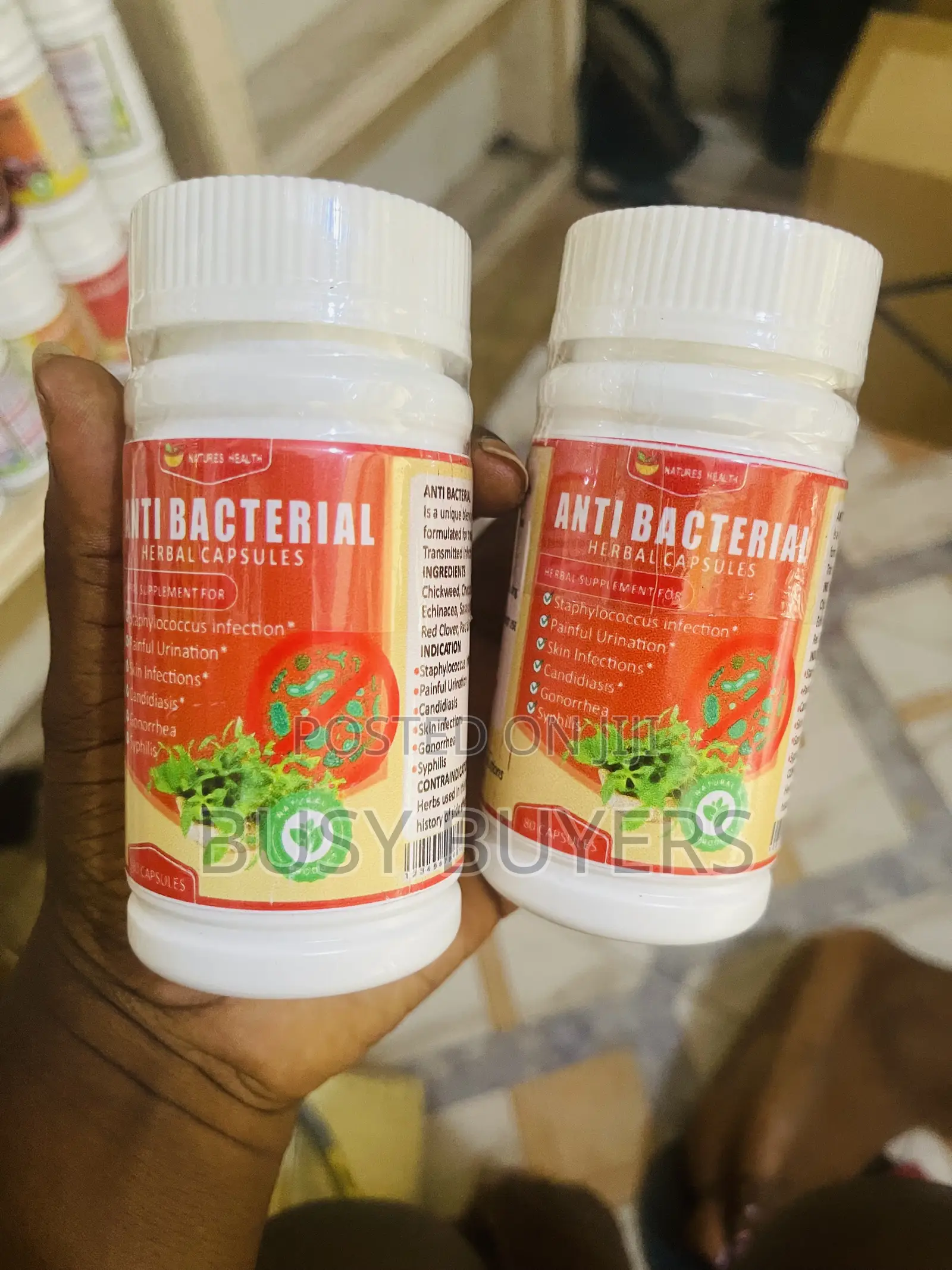 Anti Bacterial Capsules