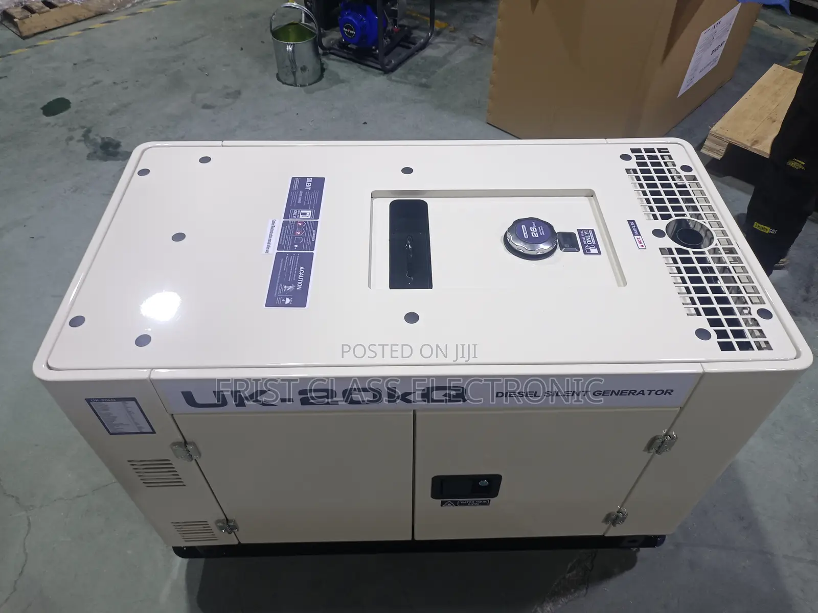 UK New Generator 20kva Silent Generator (Uk Make)