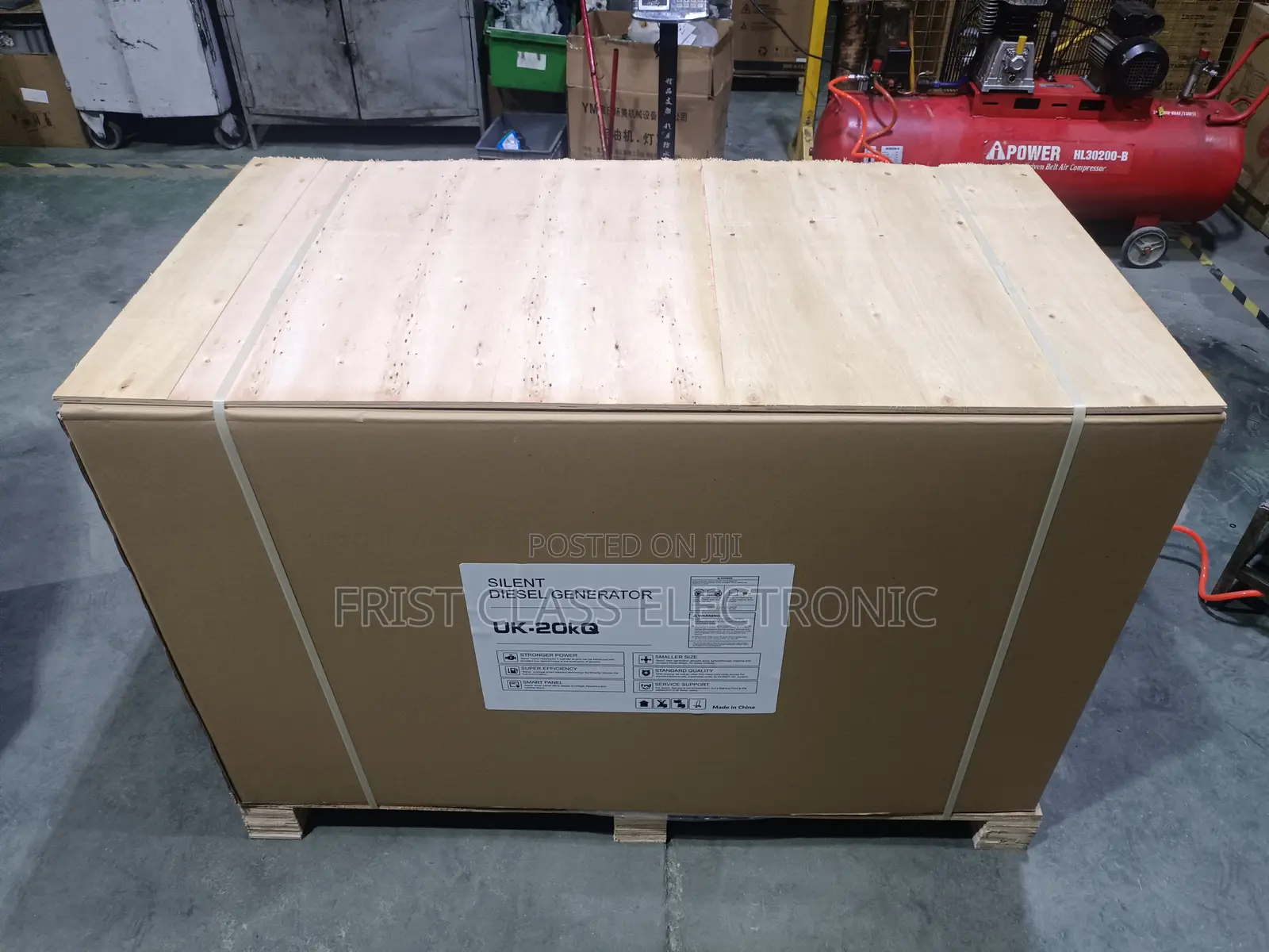 UK New Generator 20kva Silent Generator (Uk Make)