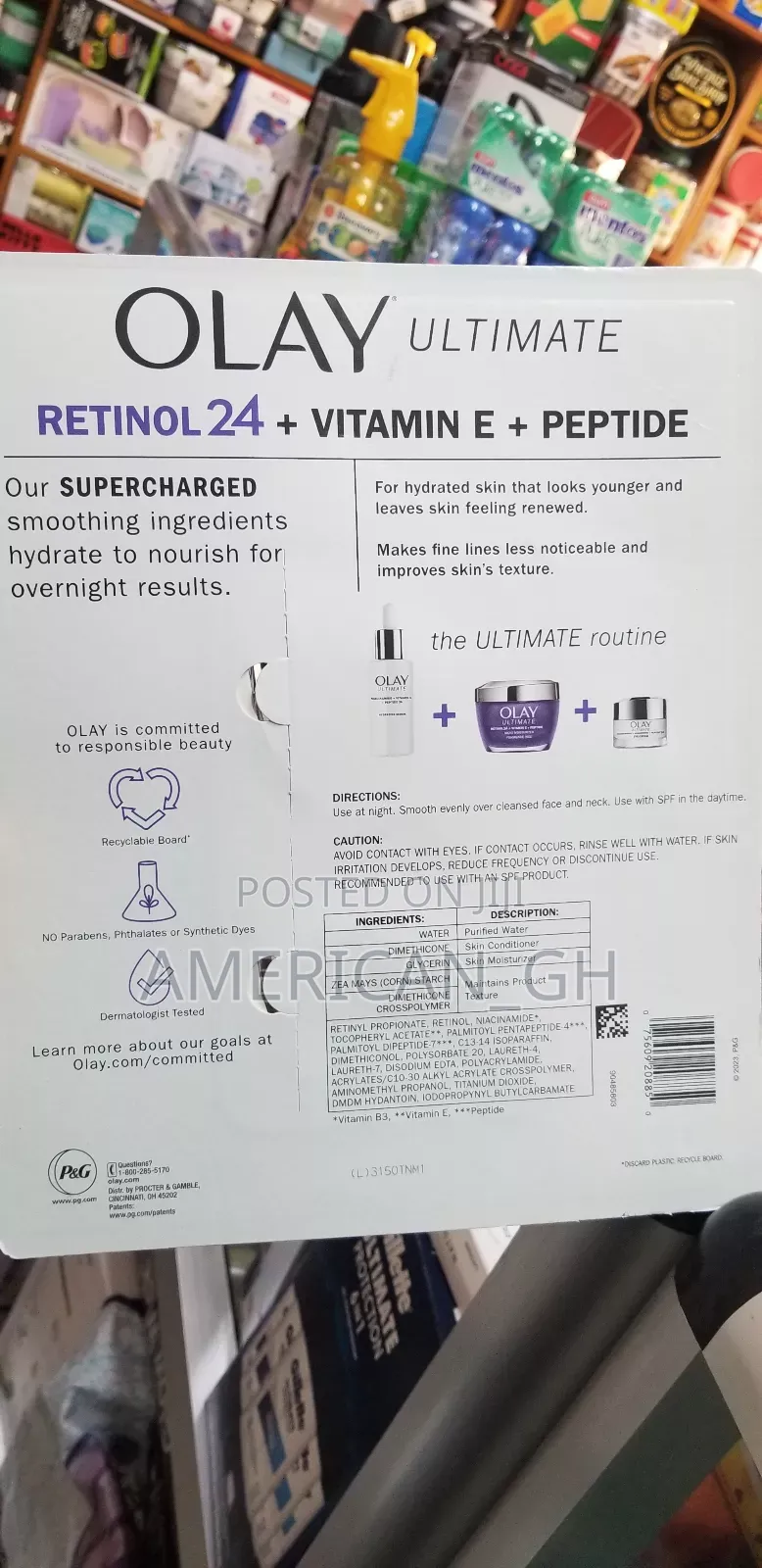 Olay Ultimate Retinol24 + Vitamin E + Peptide