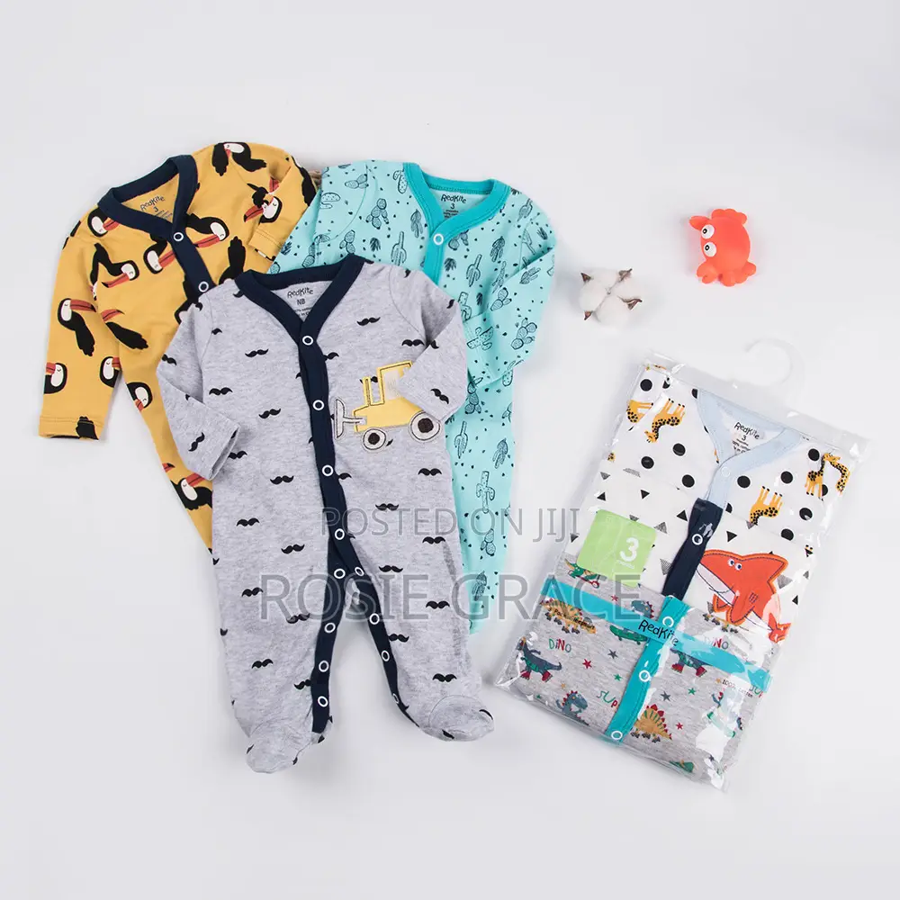 3 PCS Baby Sleepsuit/Coverall
