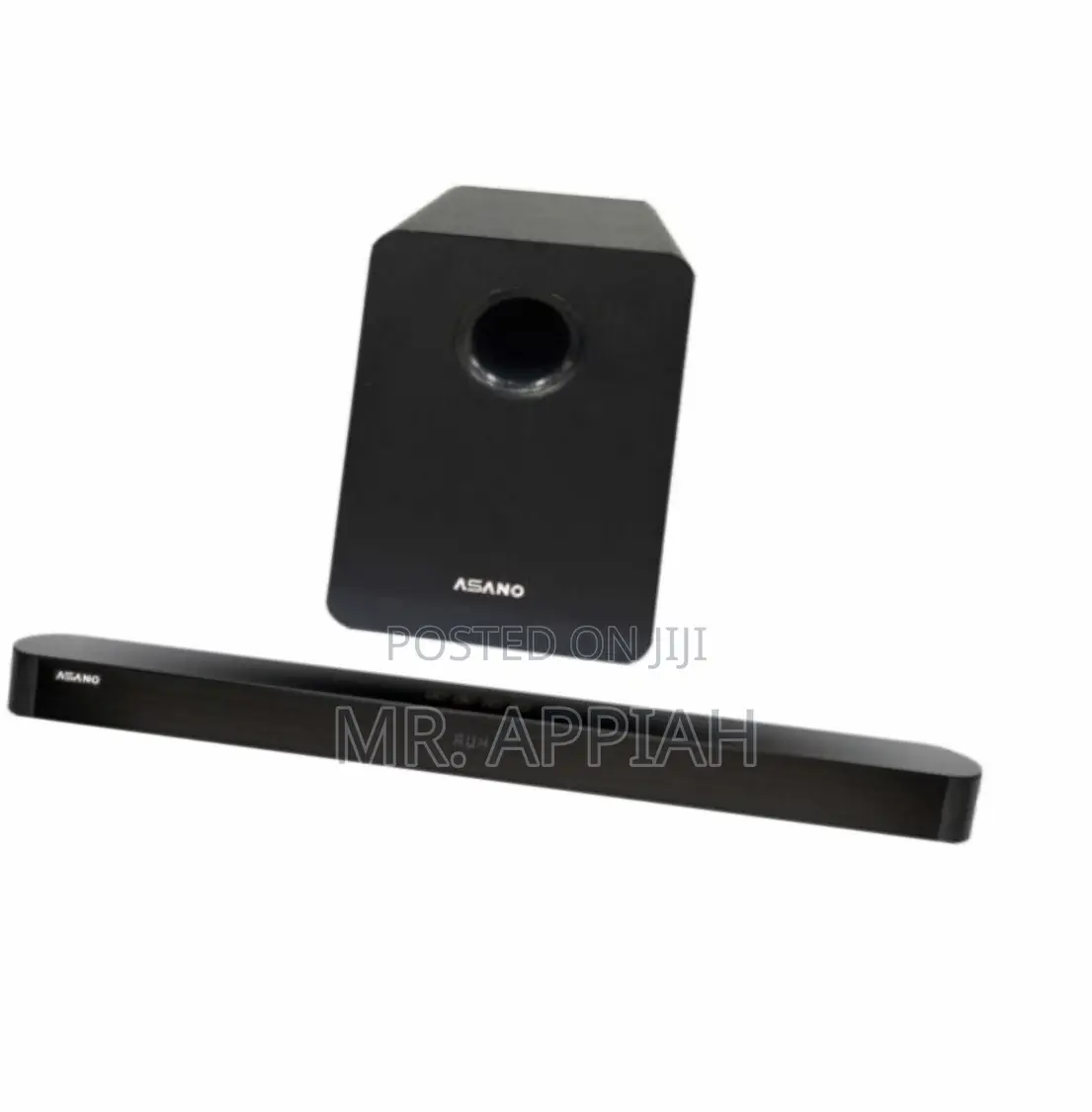 High Quality Asano Bluetooth Sound Bar System(Black).