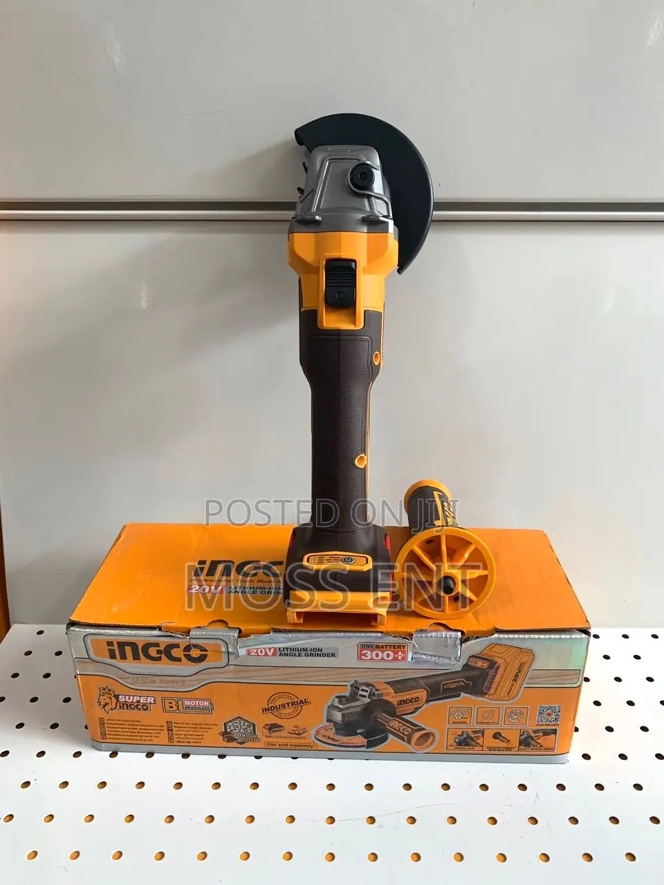 Ingco Lithium-Ion Angle Grinder 20v 4.5" - Cagli21154