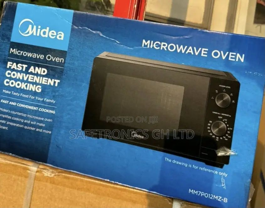 Midea 19L Countertop (Black) MM7P012MZ-B Reliable Microwave