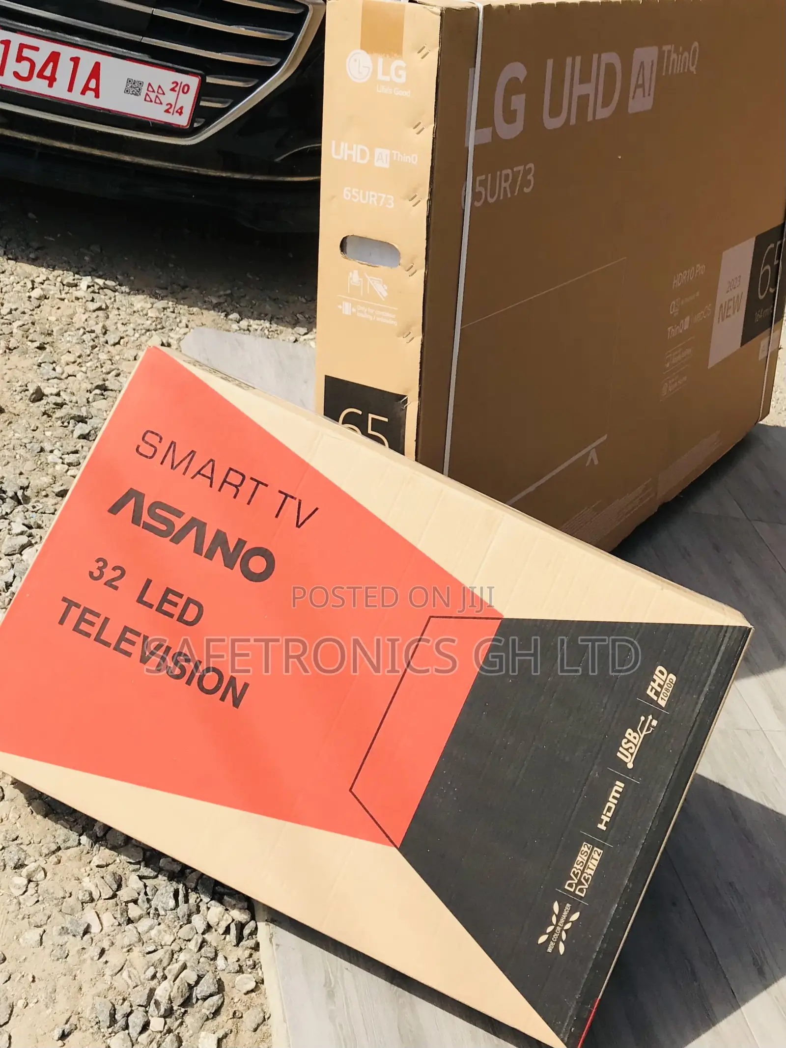 32 Inch Smart Full HD Asano Reliable (Black) Tv 