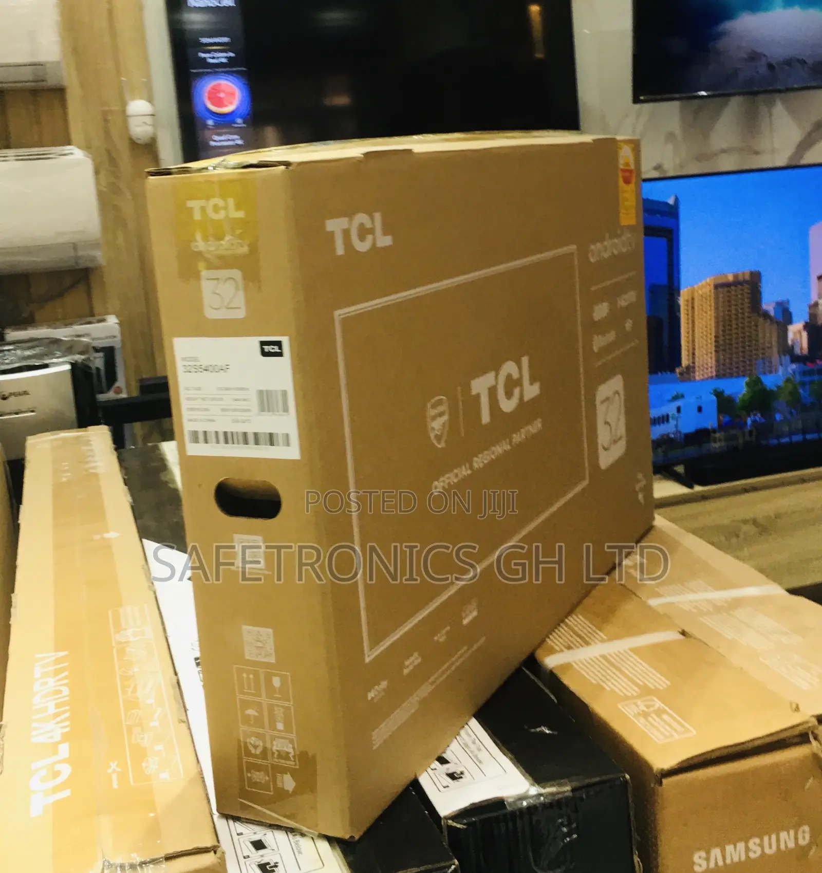 Available S5400 32 Inch TCL Smart HDR (Black) Tv 