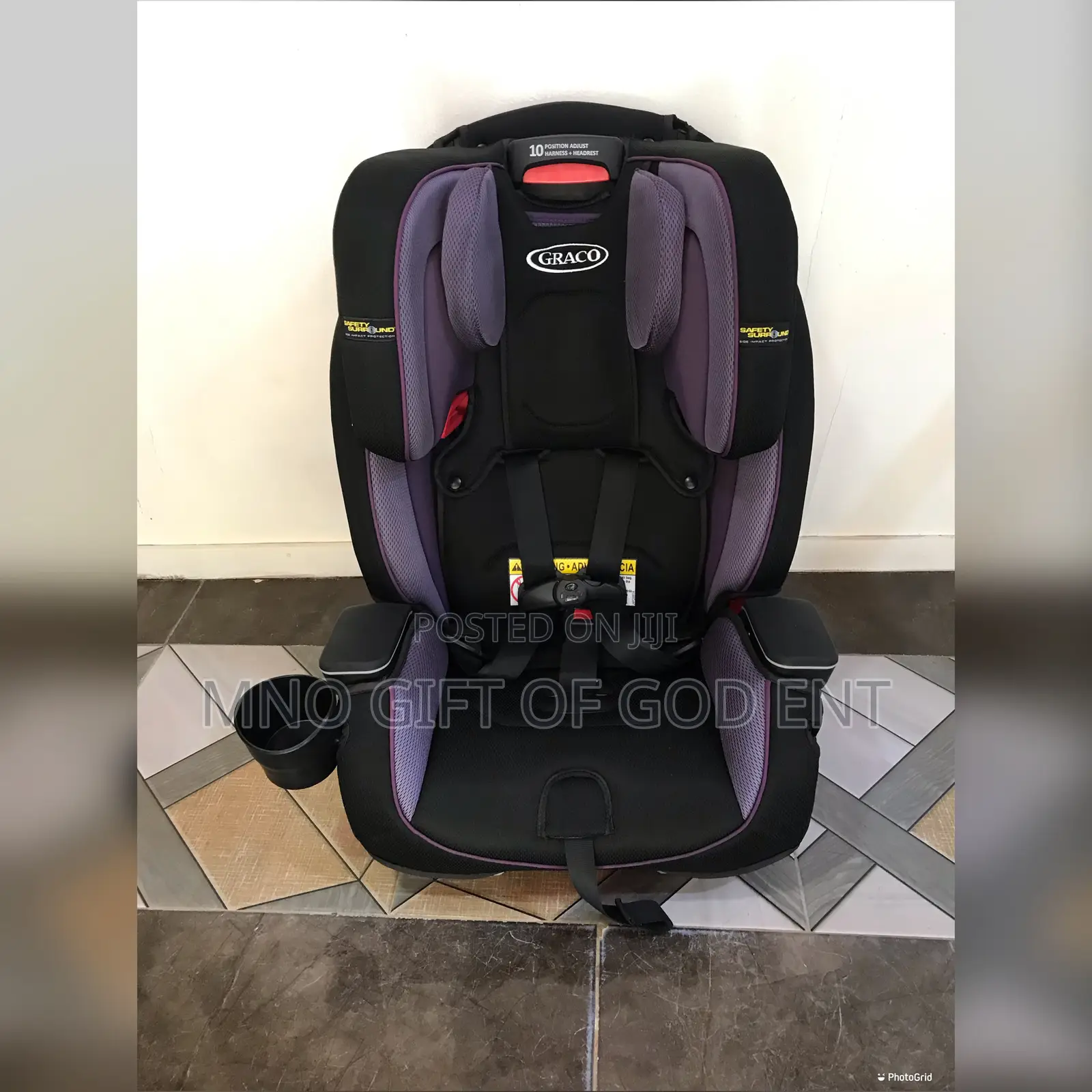 Graco Milestone Lx All-in-One Car Seat Featuring Safety