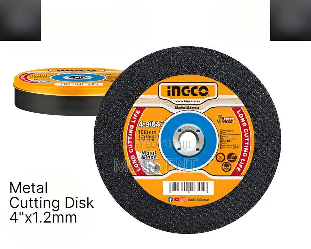 Metal Cutting Disk 4"X1.2mm - MCD