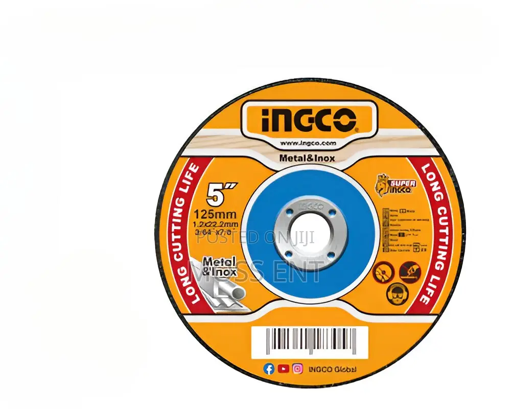 Abrasive Metal Cutting Disc 5"X1.2mm - McD121251