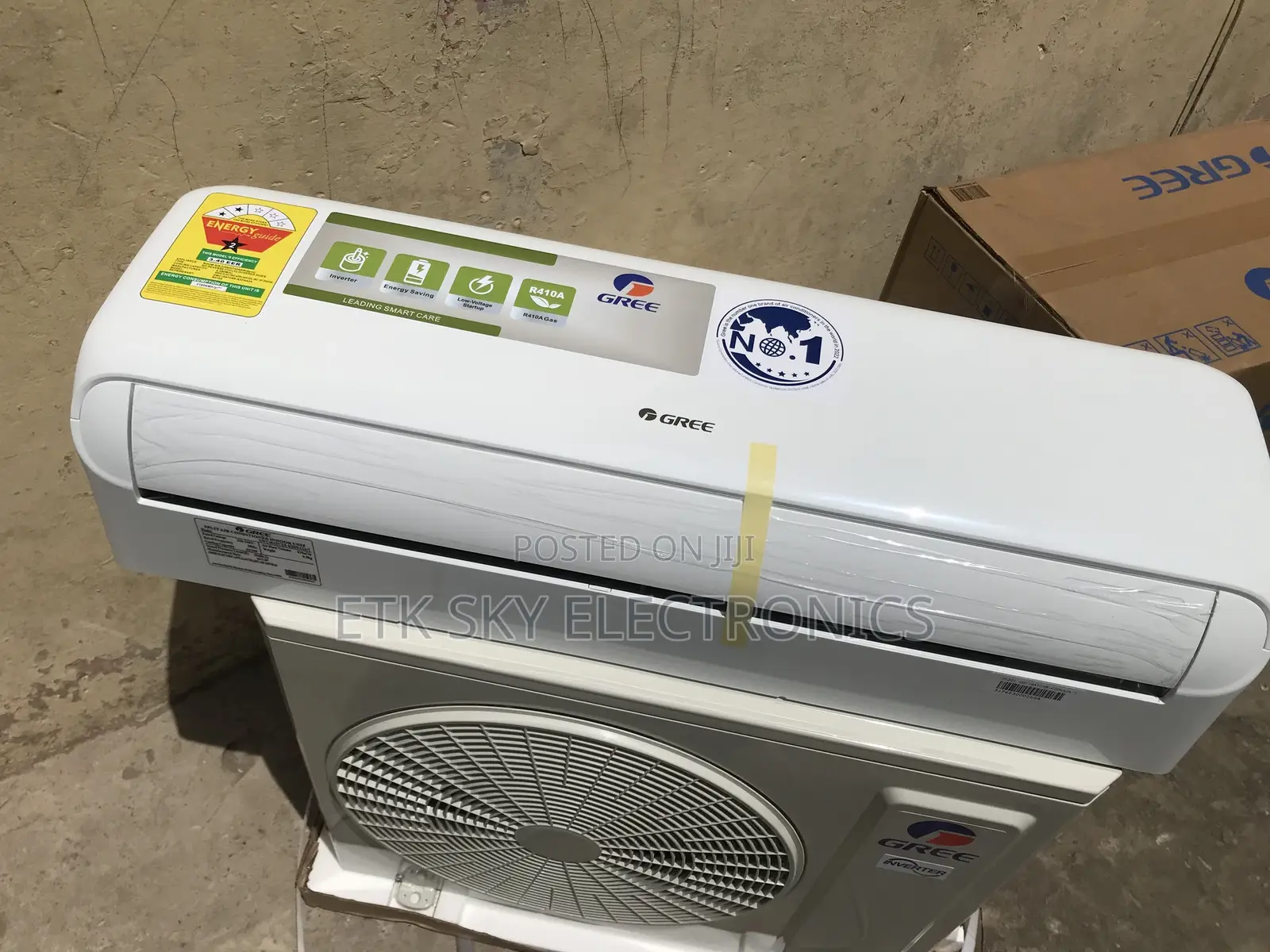 Ratified Gree Inverter 2.0hp Split Ac R410 Gas