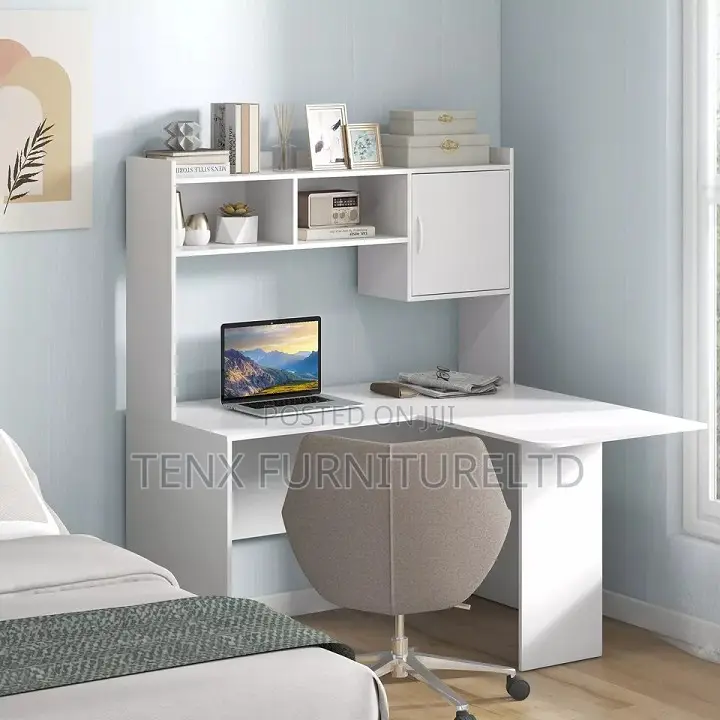 Computer Desk (Open Enclosed Storage )