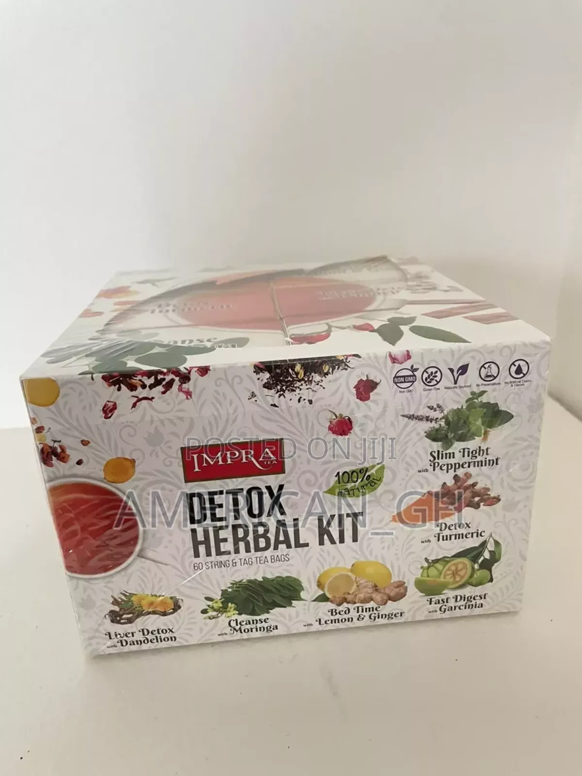 Impra Tea Detox Herbal Kit. 60 Tea B