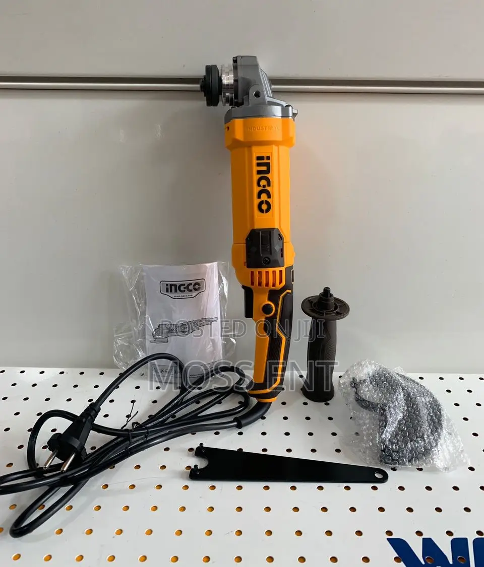 Angle Grinder 1100w 5" Grinding Machine + Accs - Ag110038