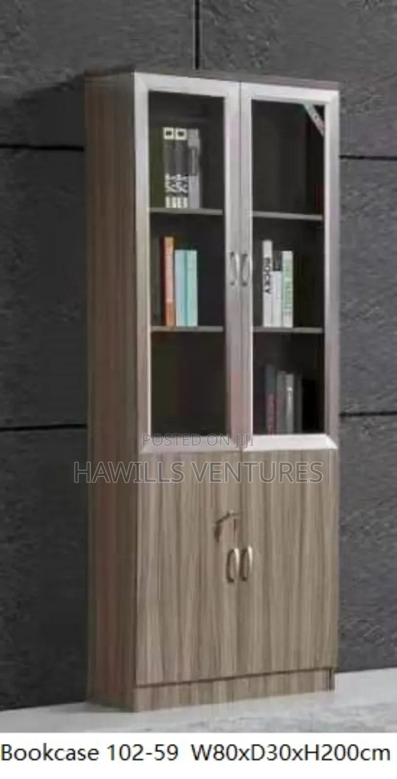 Wooden Bookshelf